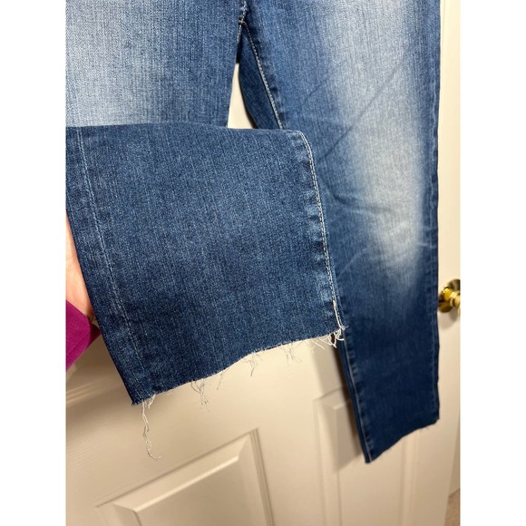 AG Adriano Goldschmied Ex-Boyfriend Slouchy Slim Fit 16 Years Raw Hem size 24 - Picture 4 of 8